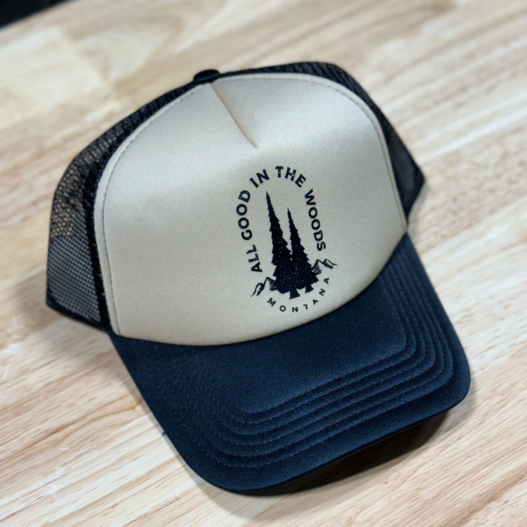 Foam Trucker Hat - All Good in the Woods