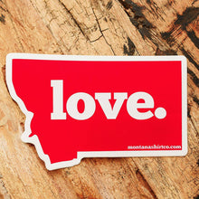 Load image into Gallery viewer, Love Sticker - MONTANA SHIRT CO.
