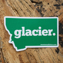 Load image into Gallery viewer, Glacier. Sticker - MONTANA SHIRT CO.
