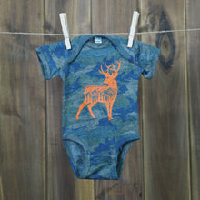 Load image into Gallery viewer, Camo Deer (onesie) - MONTANA SHIRT CO.
