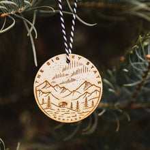 Load image into Gallery viewer, Big Sky State Wood Ornament - MONTANA SHIRT CO.
