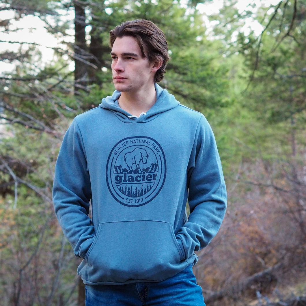 Glacier Highline Goat Hoodie (unisex) - MONTANA SHIRT CO.